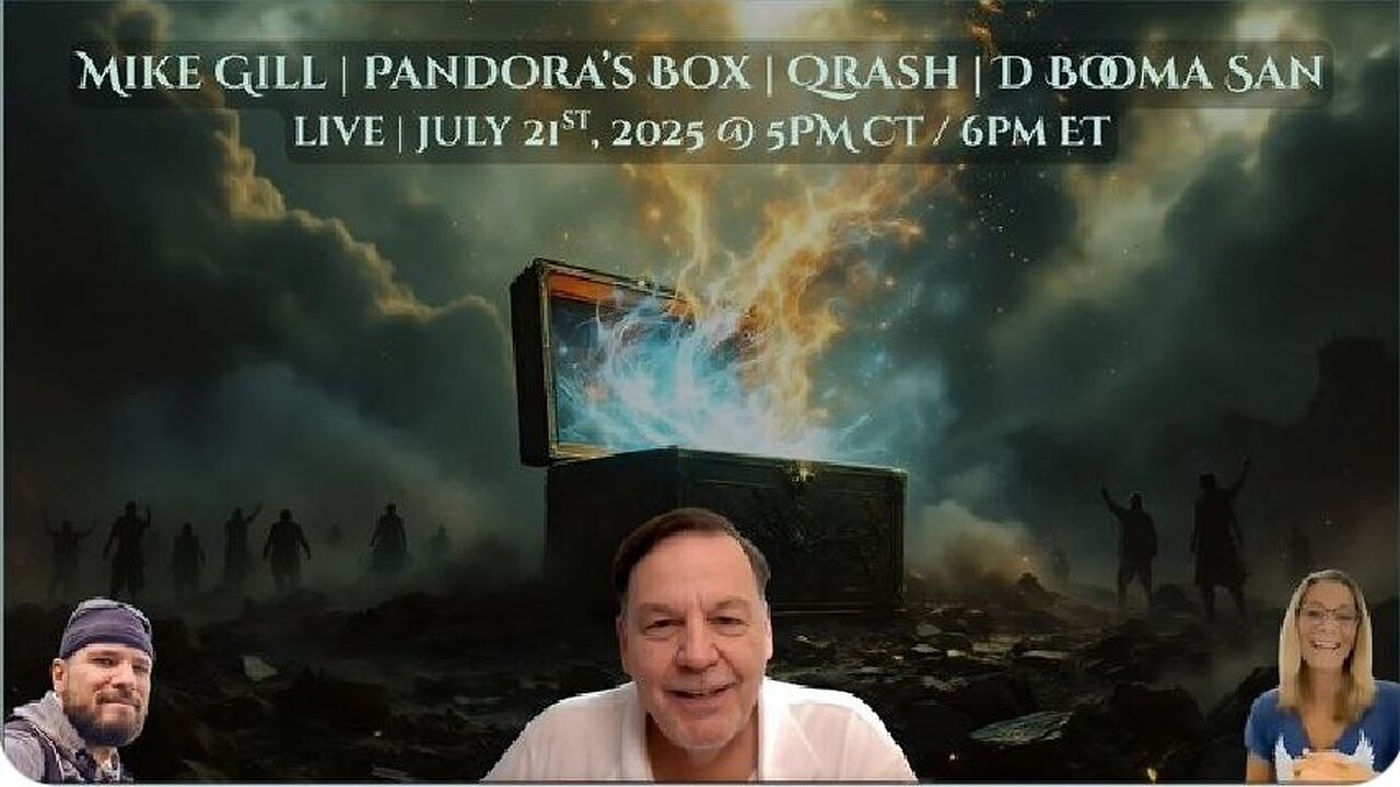 Mike Gill | Pandora's Box | Qrash | D Booma San | LIVE replay - July 21st, 2025