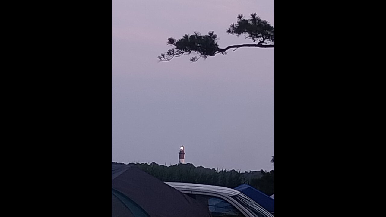 a light in a dark place