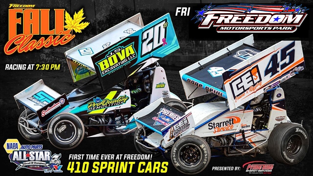 Feature: NAPA All Star Circuit Of Champions Sprints At Freedom Motorsports Park (9/5/2025)