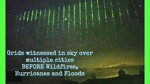 GRIDS IN THE SKY - Recent Sky Phenomenon, Directed Energy Weapons, Weather Warfare,