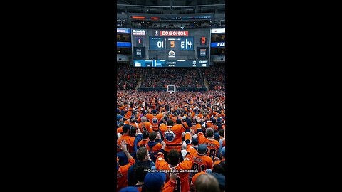 Edmonton oilers vs Florida Panthers Game 4