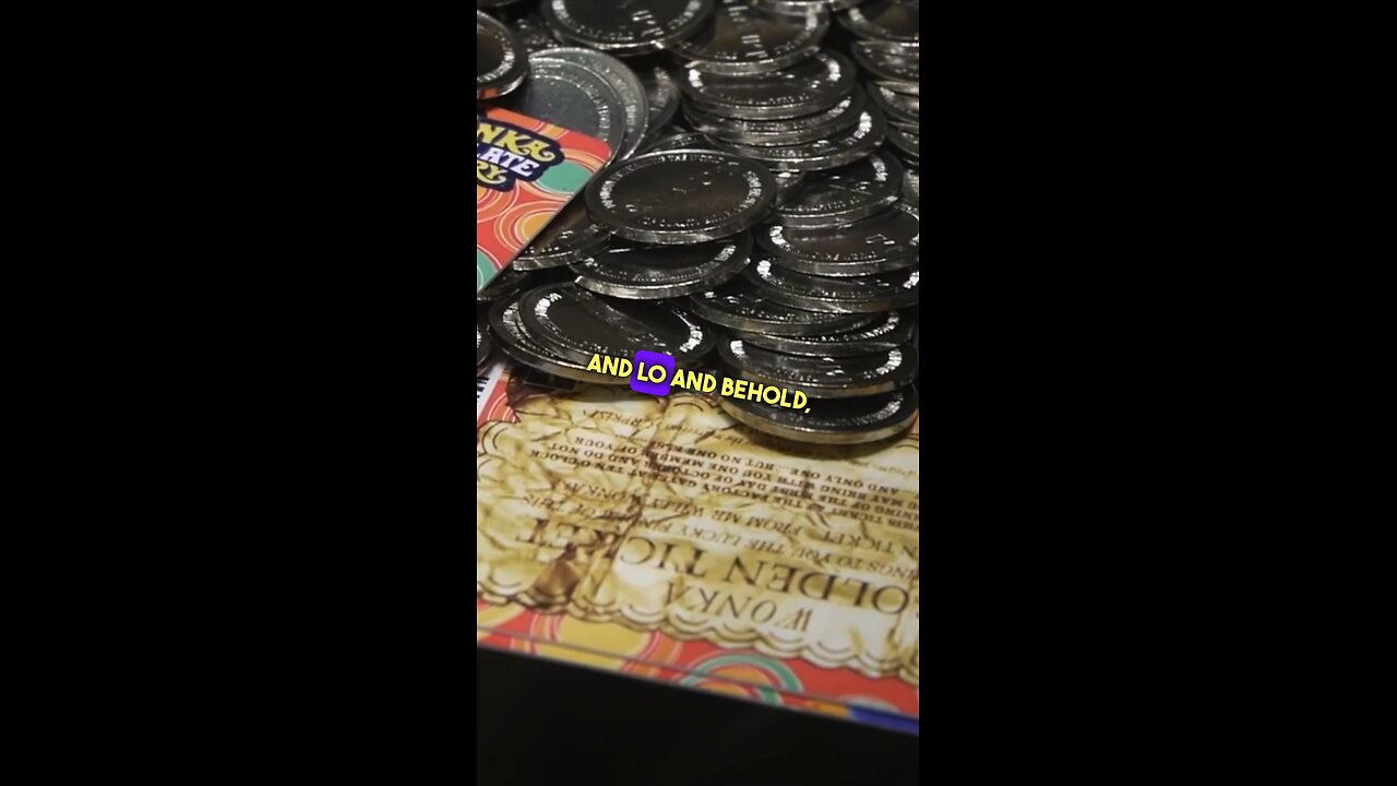 Winning the GOLDEN TICKET! 🎫