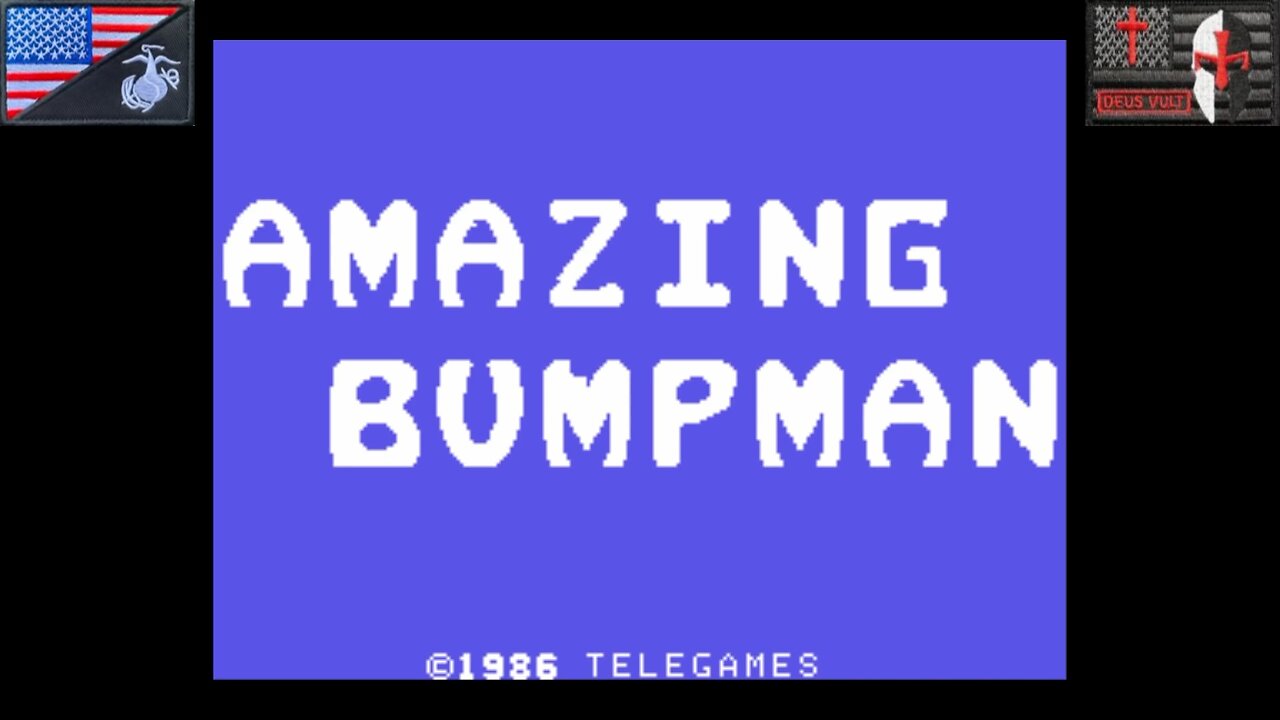 Amazing Bumpman [Telegames] (ColecoVision - Attract Mode) [NA Version]