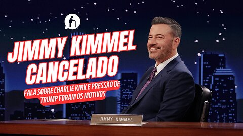 Jimmy Kimmel é "cancelado" por comentários sobre Charlie Kirk e Trump comemora