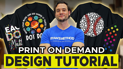 Use This Print on Demand Design Tutorial to Make $1,000+ (UPCOMING TRENDING NICHE🚀)