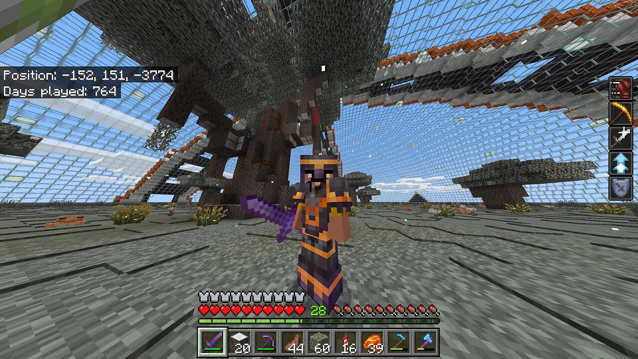 Minecraft Pale Gardens Elder tree.