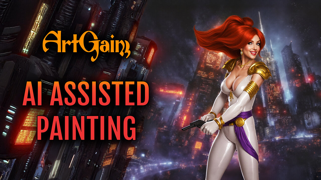 AI-Assisted Painting - Featuring Ayla Ryn