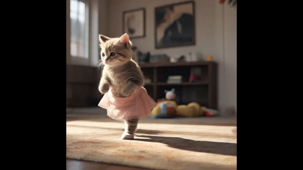 Dancing cat
