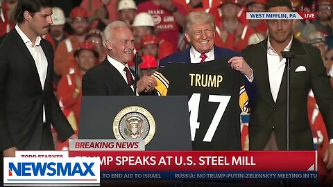 Trump meets with Pittsburgh Steelers legends, Quarterback