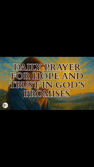 Daily Prayer for Hope and Trust in God’s Promises