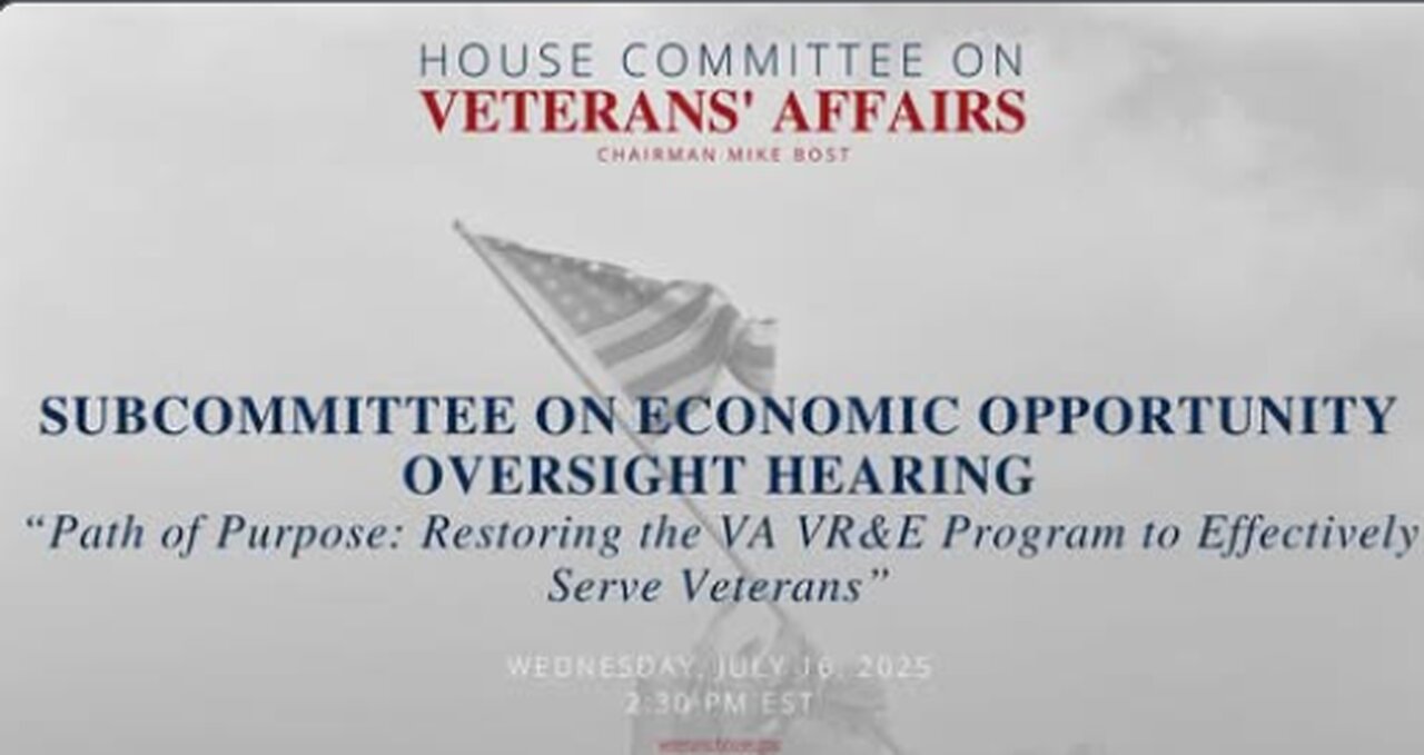 Path of Purpose: Restoring the VA VR&E Program to Effectively Serve Veterans.