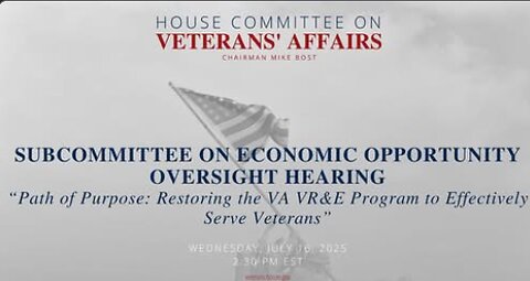 Path of Purpose: Restoring the VA VR&E Program to Effectively Serve Veterans.