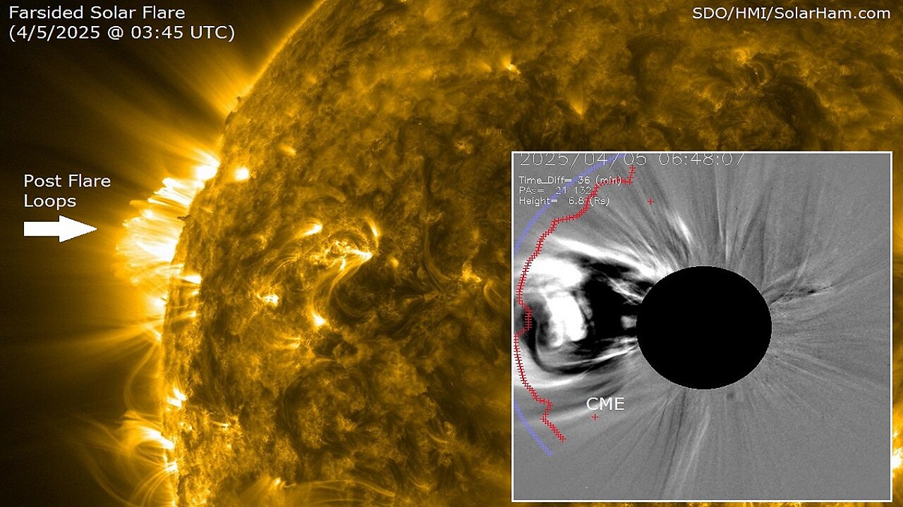Farside Eruption And CME - 10 Dead As Significant Severe Weather, Flash Flooding Impact Parts Of US