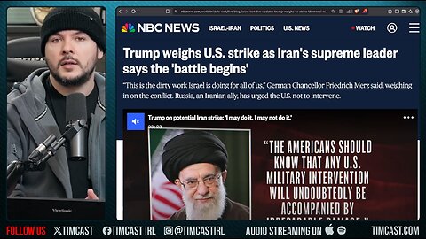 Trump MAY ATTACK IRAN SOON, Attack Plan Approved, Israel Hospital BOMBED, Strait Of Hormuz DISRUPTED