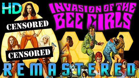 Invasion Of The Bee Girls - REMASTERED & CENSORED - Cult Sci-Fi