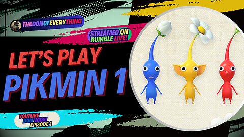Let's Play Pikmin 1 - Part 1 | LIVE ON RUMBLE!