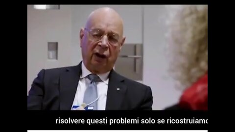 KLAUS SCHWAB: "Il riscaldamento climatico è una mia invenzione"