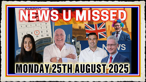 CHARLIE WARD DAILY NEWS WITH CHARLIE WARD LEMBIT OPIK MONDAY 25TH AUGUST 2025