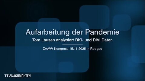 🥇🔝TOM LAUSEN👉Aufarbeitung der Pandemie: Analyse, Daten & politische Verantwortung