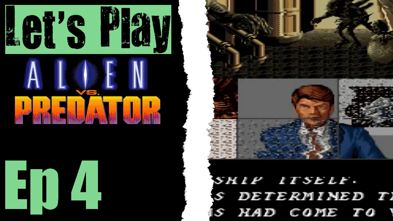 Let's Play Alien Vs Predator - 04 Little Platform