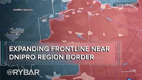 ►🚨▶⚡️🇺🇦⚔️🇷🇺 Rybar’s Analysis: Expansion of the Control Zone on the Border of Dnipropetrovsk Oblast