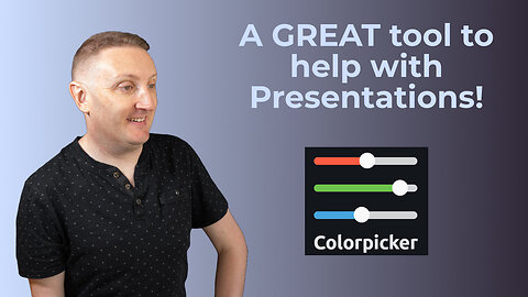 ColorPicker for Presentations!