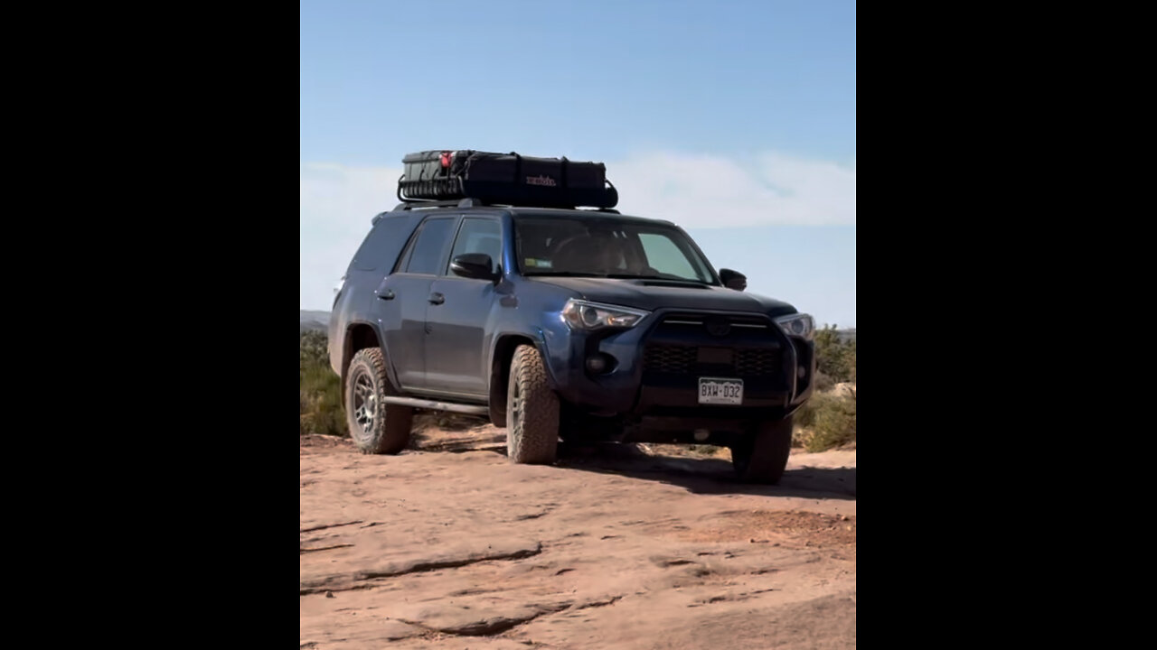 4Runner Venture in Moab - Mild Test of KDSS