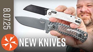 Breaking All the Rules - New Knives August 7th, 2025 at KnifeCenter