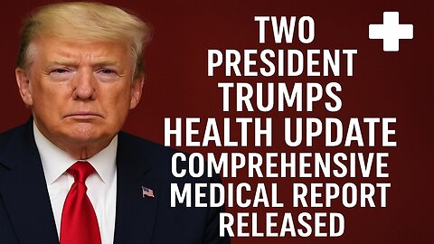 President Trump's Health Update: Comprehensive Medical Report Released
