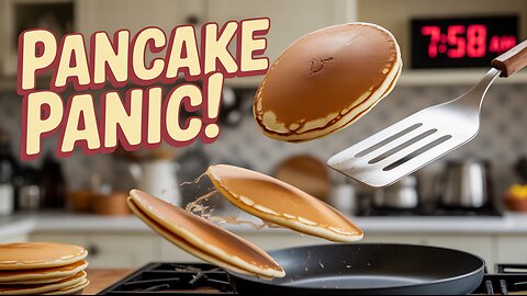 How Many Pancakes Can You Flip Before 8 AM?