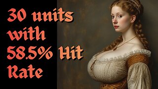 Baccarat - 30 units, 58.5% HR, 1 unit drawdown, level 8, MBE Chop Rep Opp LCSD 3LS