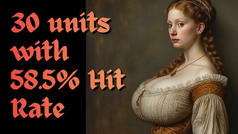 Baccarat - 30 units, 58.5% HR, 1 unit drawdown, level 8, MBE Chop Rep Opp LCSD 3LS