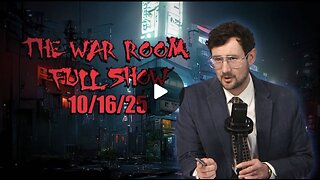 10 16 25 WAR ROOM Harrison Smith Deep State Kingpin John Bolton Indicted By Federal Grand Jury