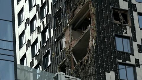 Russian attack hits building near Kyiv office of EU delegation