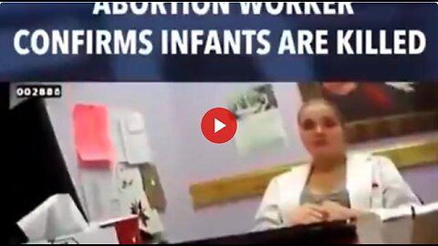 ABORTION CLINIC STAFFER SAYS SHE WILL DROWN A BABY WHO SURVIVES ABORTION IN A JAR OF SOLUTION