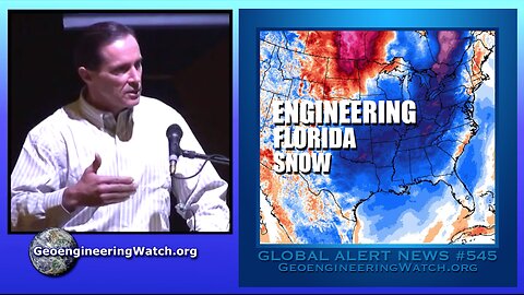 Engineering Florida Snow, Geoengineering Watch Global Alert News, January 17, 2026, #545
