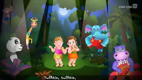 Twinkle twinkle little star Rhyme with lyrics English nursery