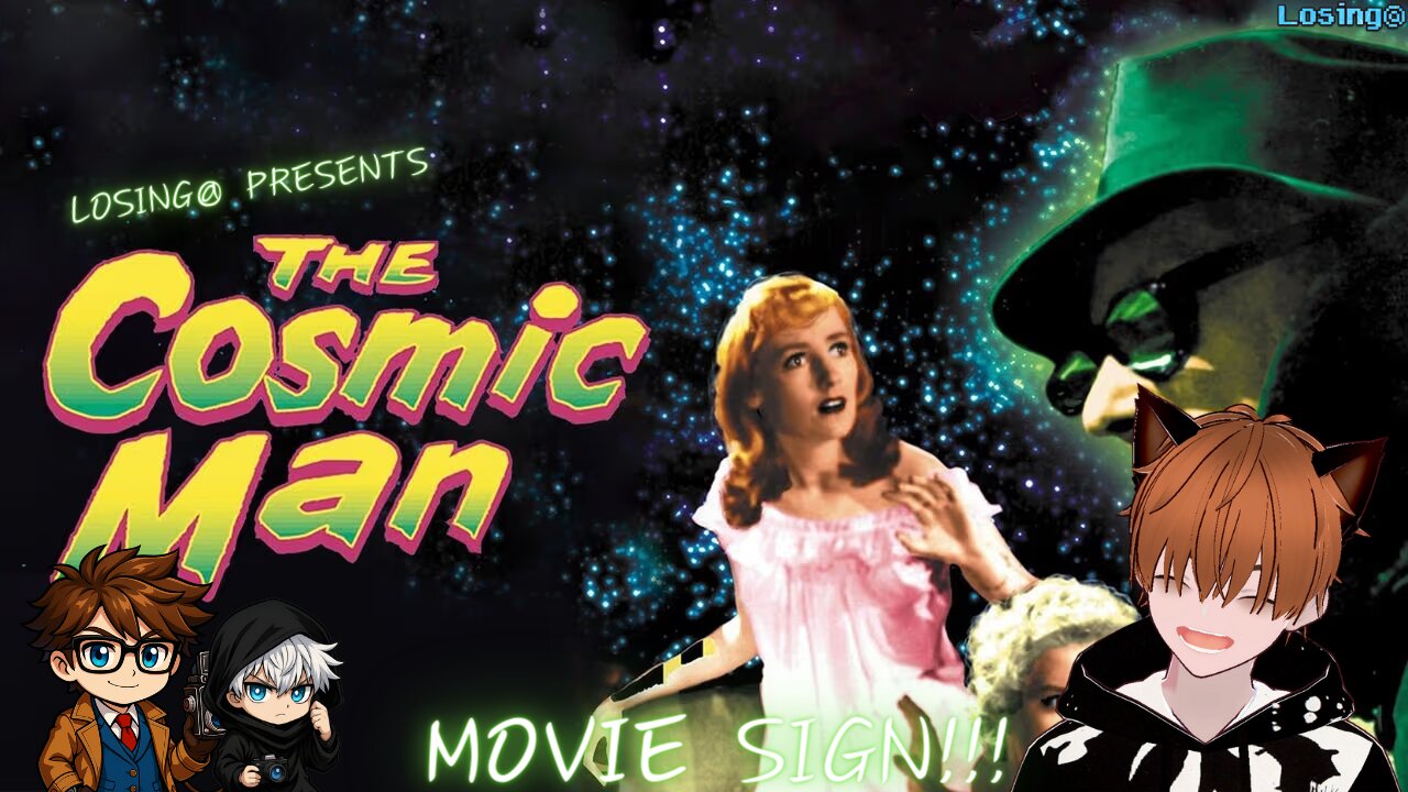 🛸 The Cosmic Man (1959) | Movie Sign!!!