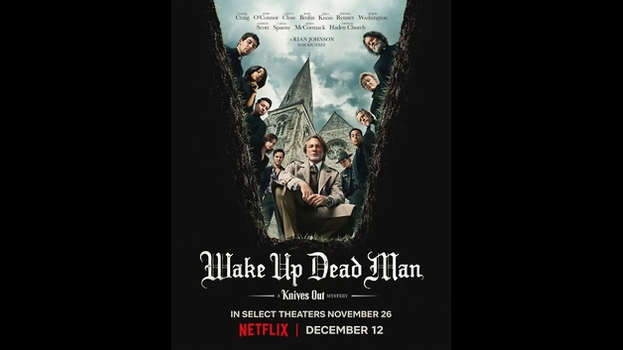 Official Trailer - Wake Up Dead Man: A Knives Out Mystery - 2025 - Netflix