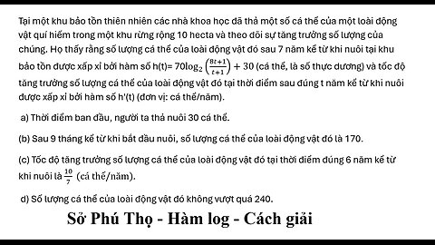 Sở Phú Thọ: Tại một khu bảo tồn thiên nhiên các nhà khoa học đã thả một số cá thể của một