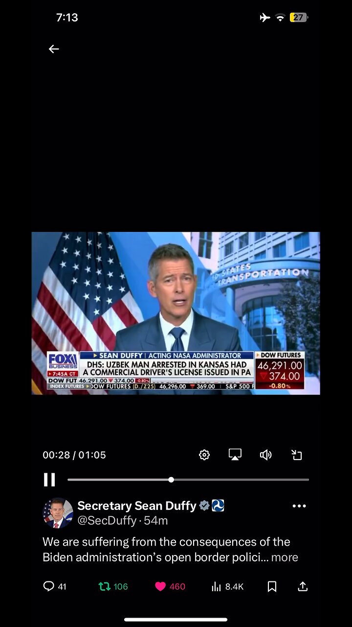 Sec Sean Duffy