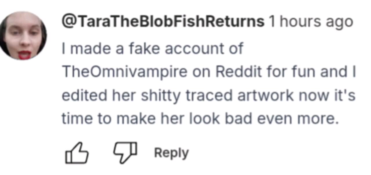 jealous troll seething in the comments