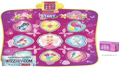 VEVOR Dance Mat for Kids Dance Pad Toys Single Player Gift Review