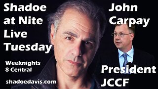 Oct. 28th/2025- Guest John Carpay President JCCF-Human Rights, Free Speech, Canada