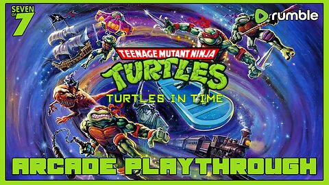 Teenage Mutant Ninja Turtles: Turtles In Time Playthrough (Arcade)