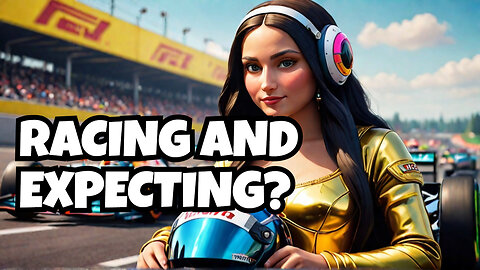 Mona Lisa in Formula 1… and She’s Pregnant?!