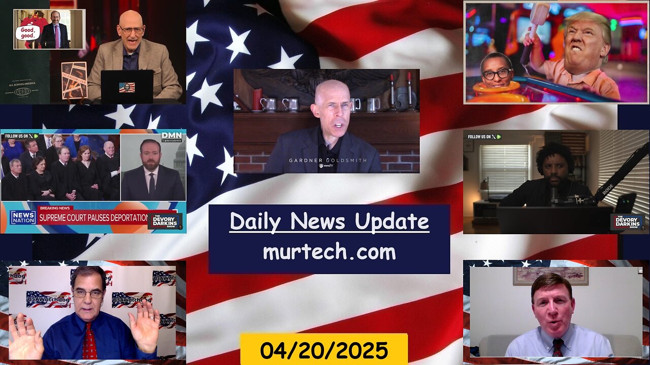 Andrew Klavan Left Hate, Gardner Goldsmith: TSA Gifts, Devory Darkins: SCOTUS, USA Watchdog: CV19 Vax | EP1538