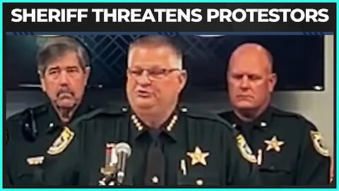 This Sheriff REALLY Needs To Settle Down