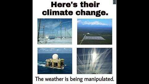 democrat wef climate change hoaxer carbon taxes weather modification chemtrail artificial rain darpa