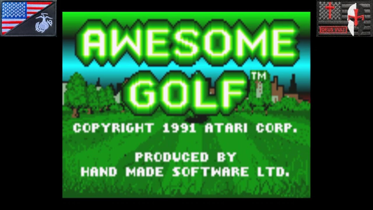 Awesome Golf (Atari Lynx - Attract Mode) [NA Version]